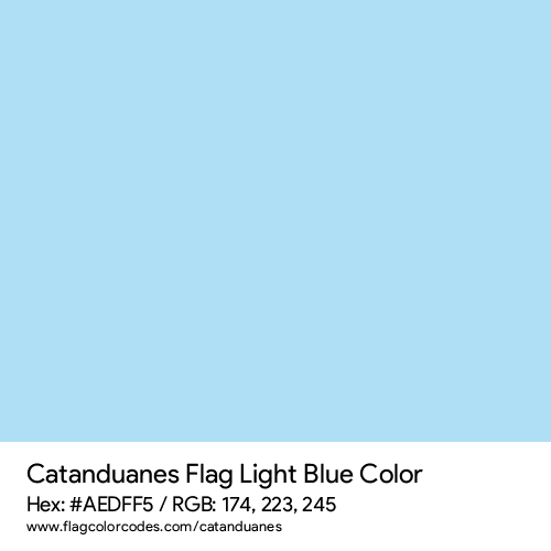 Light Blue - AEDFF5