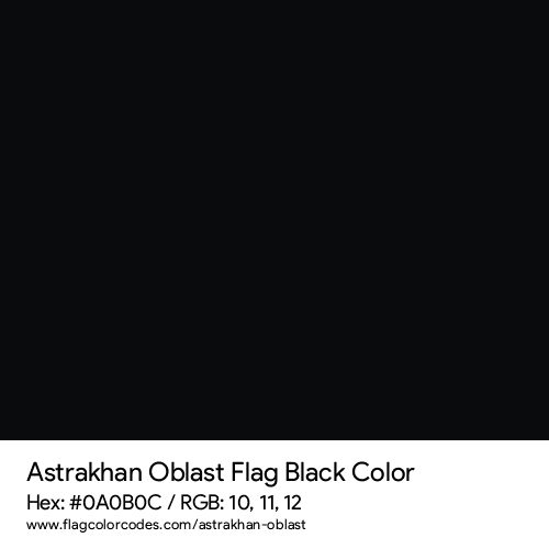 Black - 0A0B0C