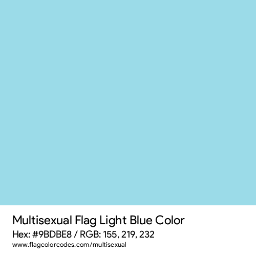 Light Blue - 9BDBE8