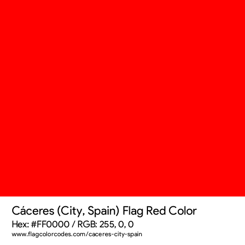 Red - FF0000