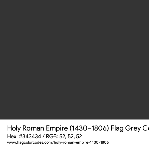 Grey - 343434