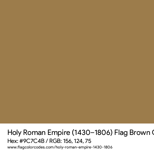 Brown - 9C7C4B