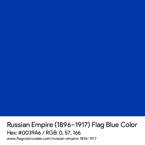 Blue - 0039A6