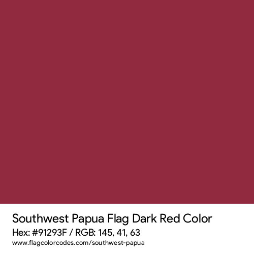 Dark Red - 91293F