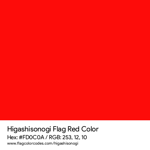 Red - FD0C0A