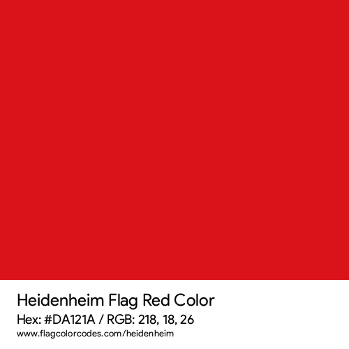 Red - DA121A