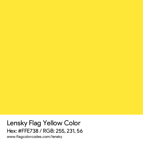 Yellow - FFE738