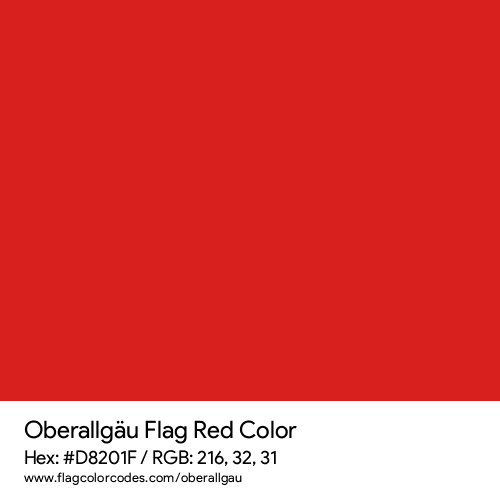 Red - D8201F