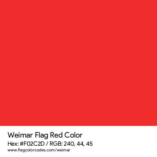 Red - F02C2D