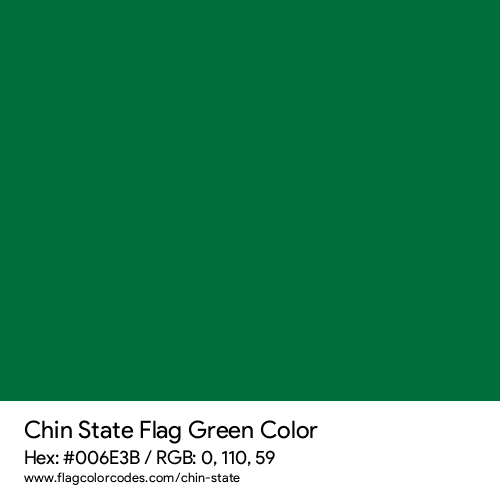 Green - 006E3B