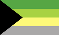 7-Stripe Rainbow Pride flag image preview