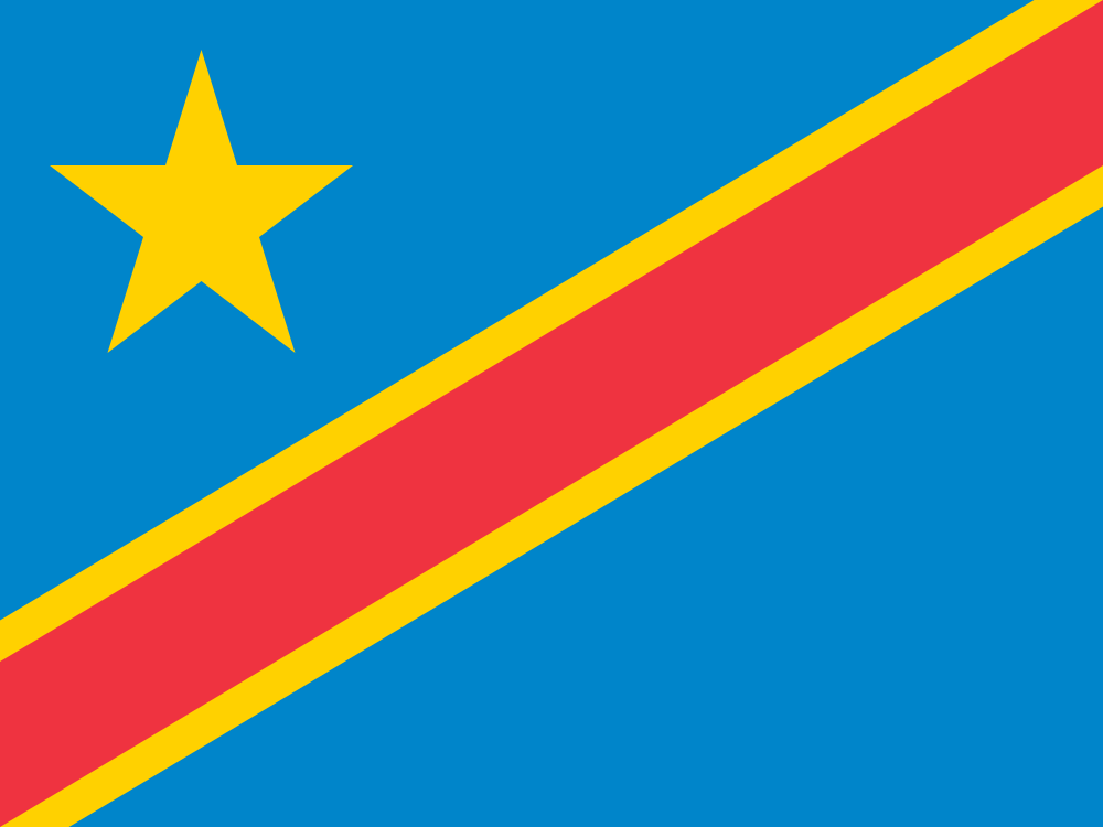 Democratic Republic of the Congo Original flag
