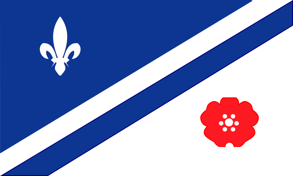 Franco-Albertans Original flag