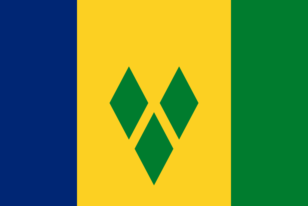 Saint Vincent and the Grenadines Original flag