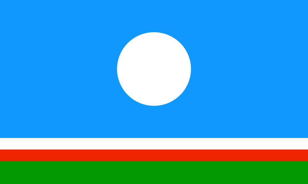 Sakha (Yakutia) Republic flag image preview