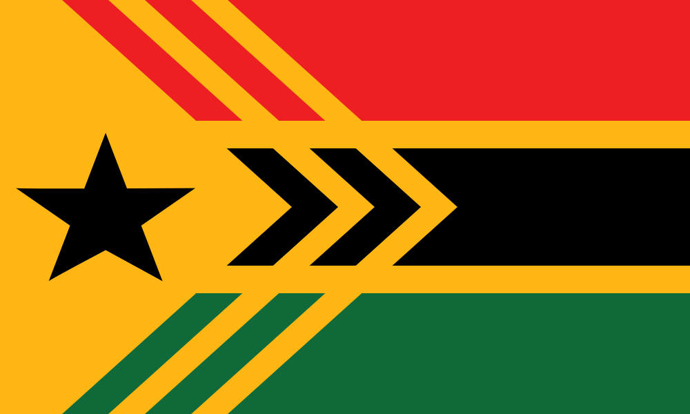 Wakanda flag image preview