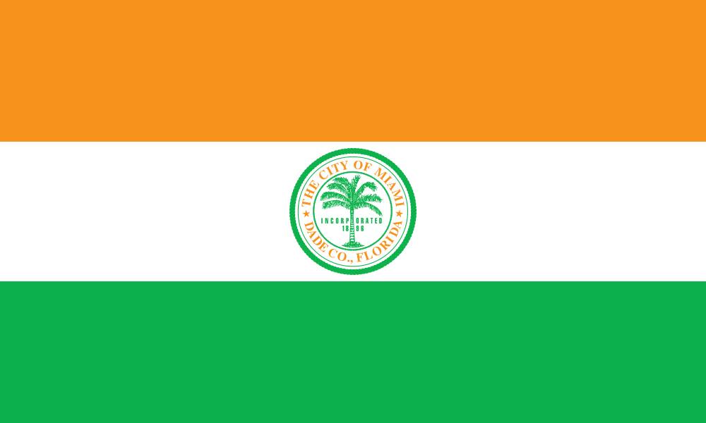 Miami flag image preview