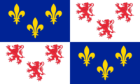 Kingdom of Georgia (1008–1490) flag image preview