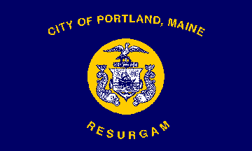 Portland (Maine) flag image preview