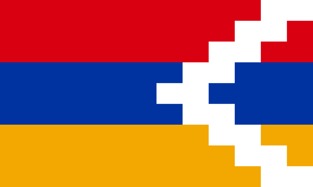 Republic of Artsakh flag image preview
