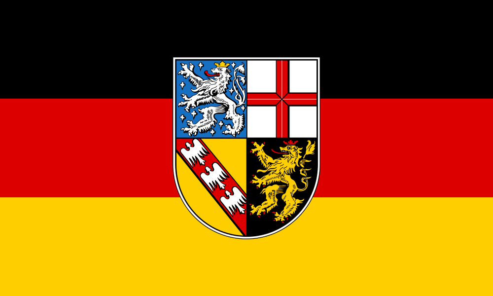 Saarland flag image preview