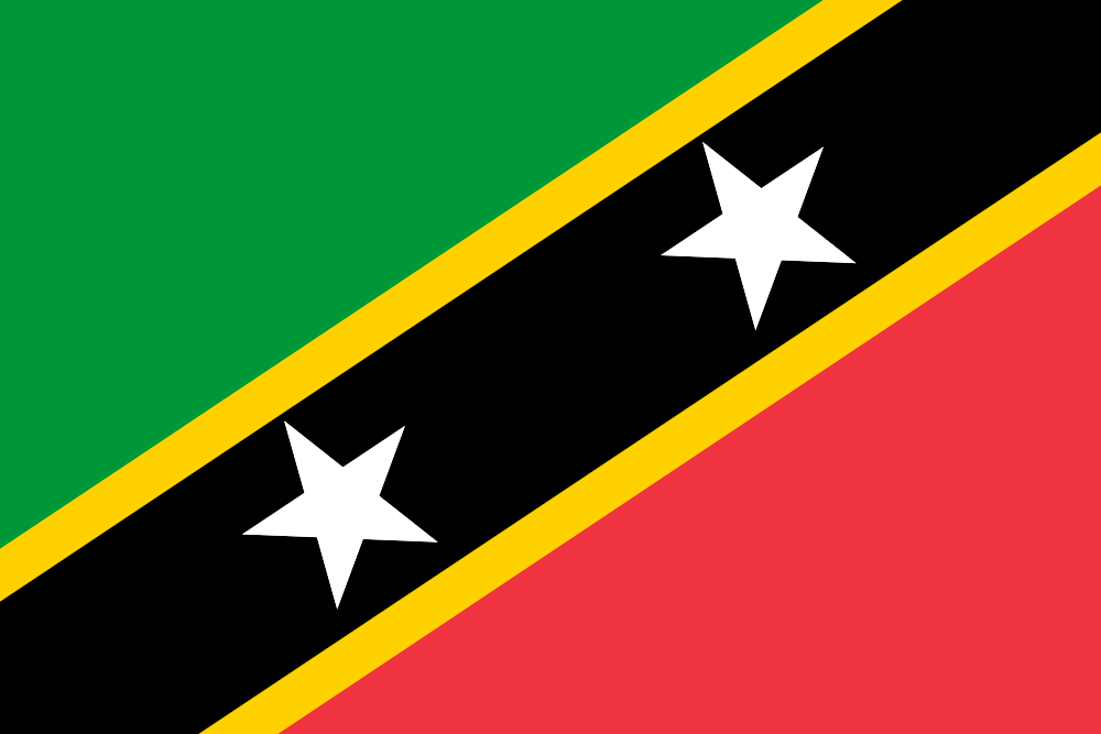 Saint Kitts and Nevis Original flag