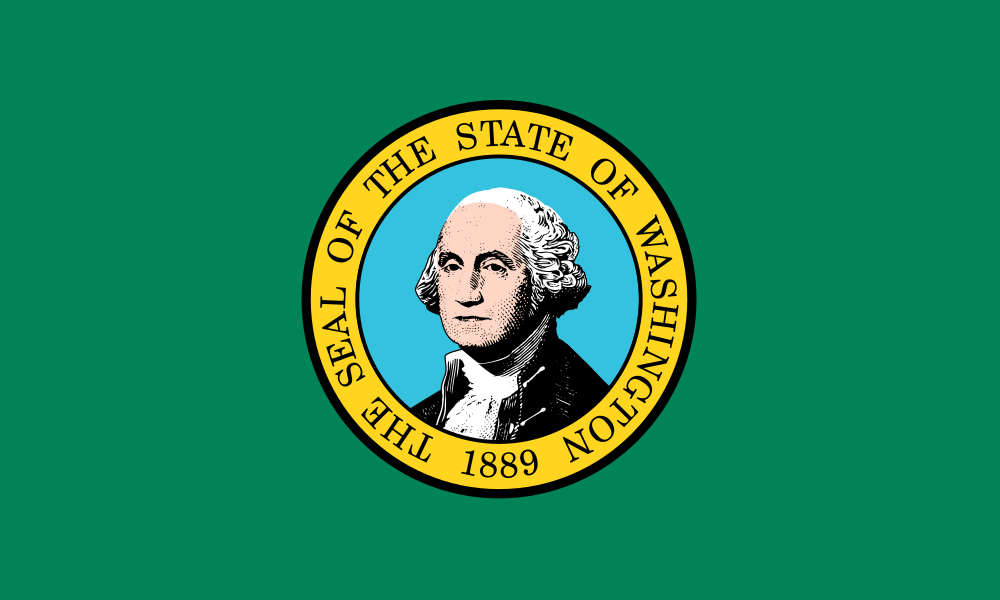 Washington flag image preview