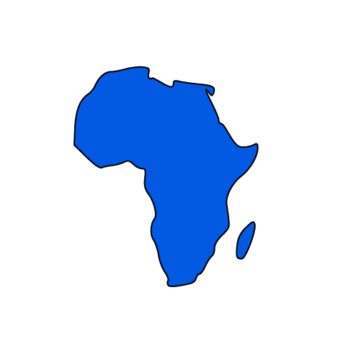 Africa continent map