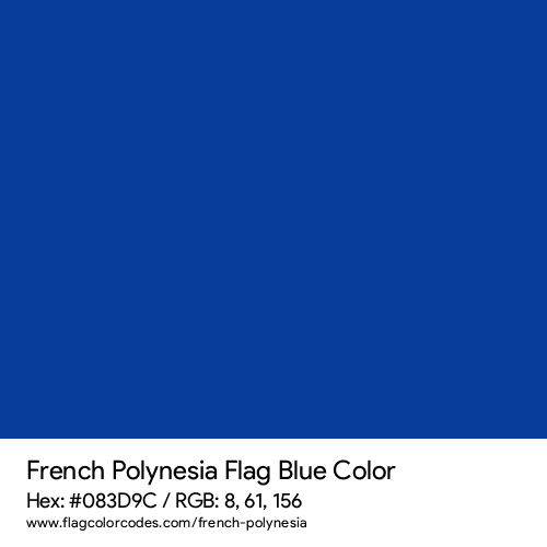 Blue - 083D9C
