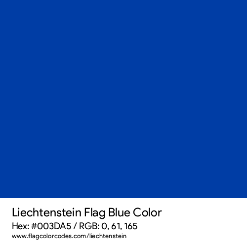 Blue - 003DA5