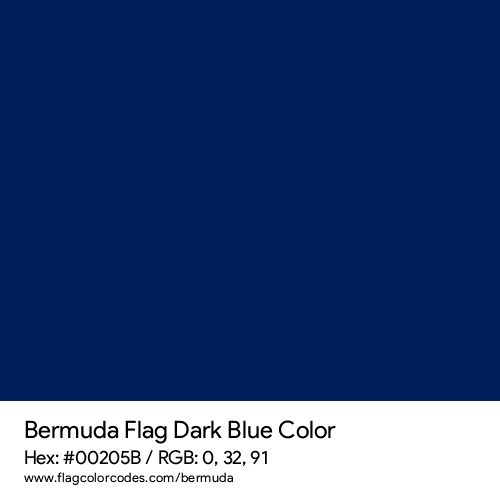 Dark Blue - 00205B