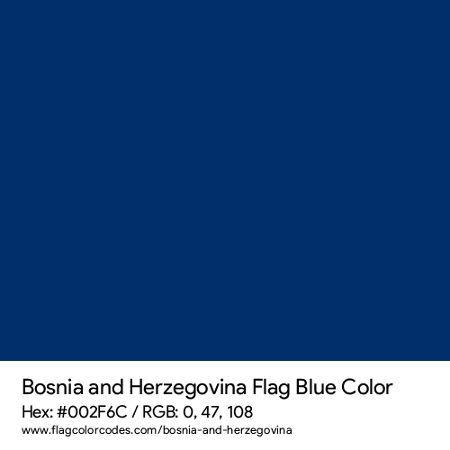 Blue - 002F6C