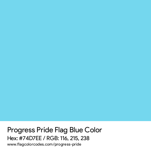 Blue - 74D7EE