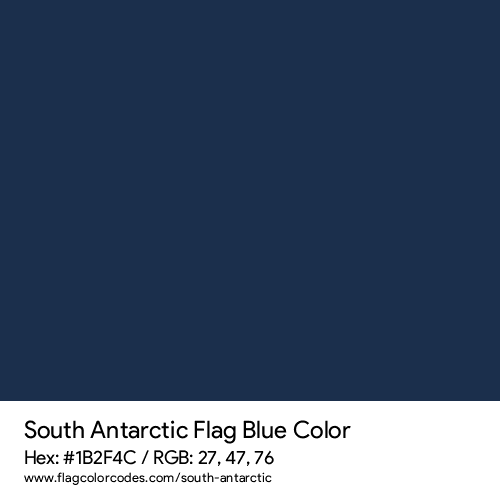 Blue - 1B2F4C