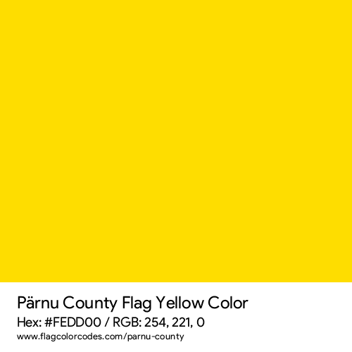 Yellow - FEDD00