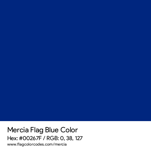 Blue - 00267F