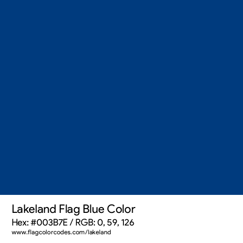 Blue - 003B7E
