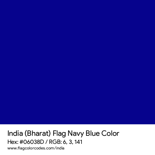 Navy Blue - 06038D