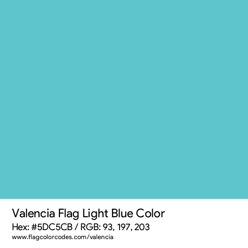 Light Blue - 5DC5CB