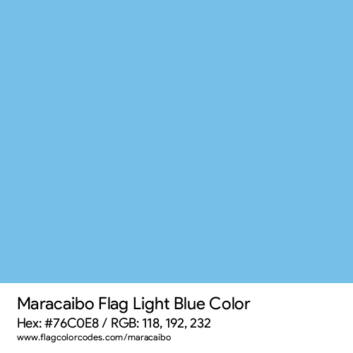 Light Blue - 76C0E8