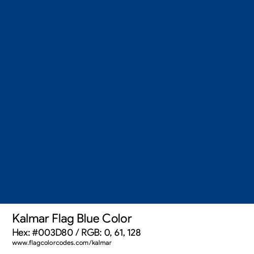 Blue - 003D80