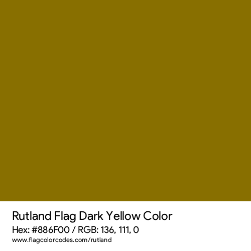Dark Yellow - 886F00