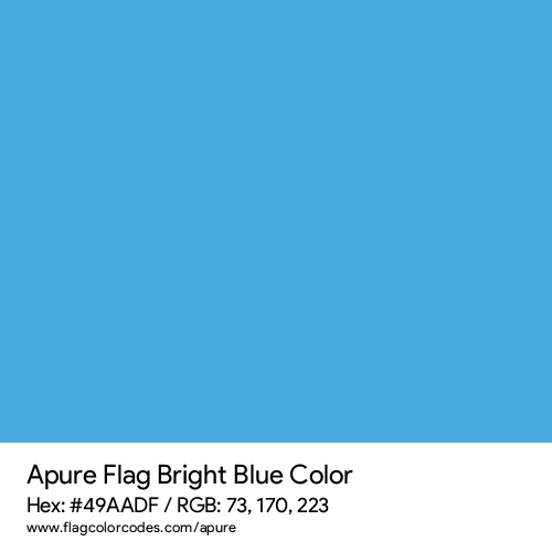 Bright Blue - 49AADF