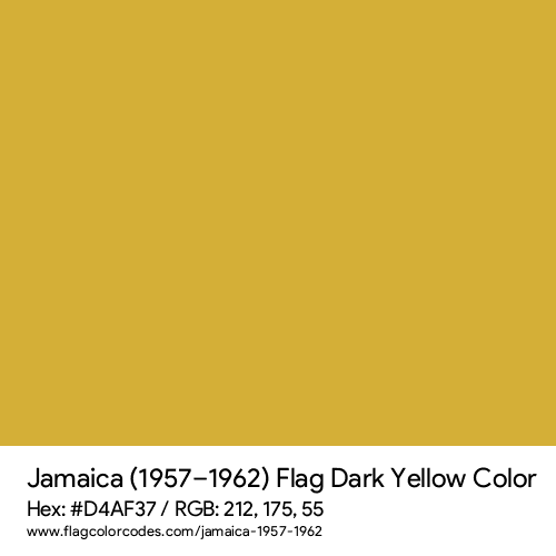 Dark Yellow - D4AF37