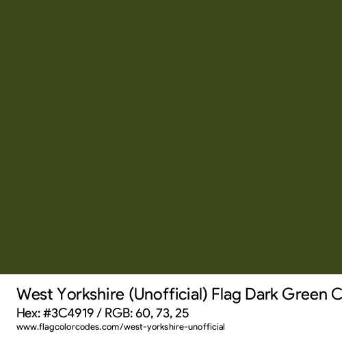 Dark Green - 3C4919