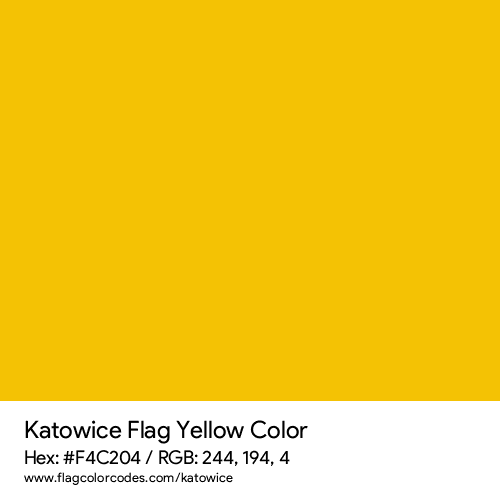 Yellow - F4C204