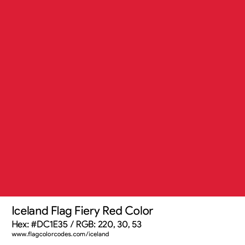 Fiery Red - DC1E35