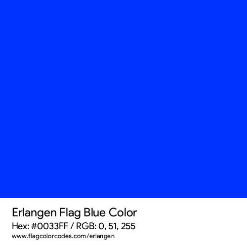 Blue - 0033FF