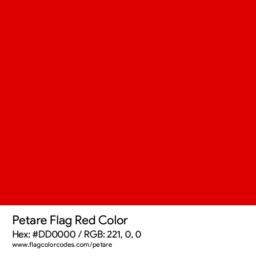 Red - DD0000
