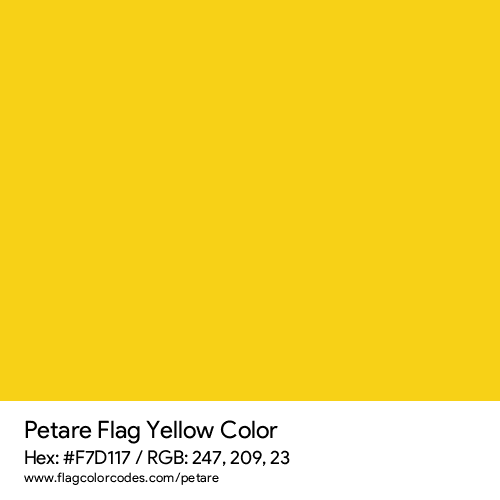 Yellow - F7D117